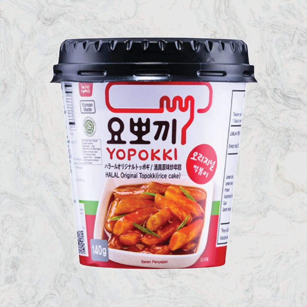 Halal Korean Original Flavor Tteokbokki